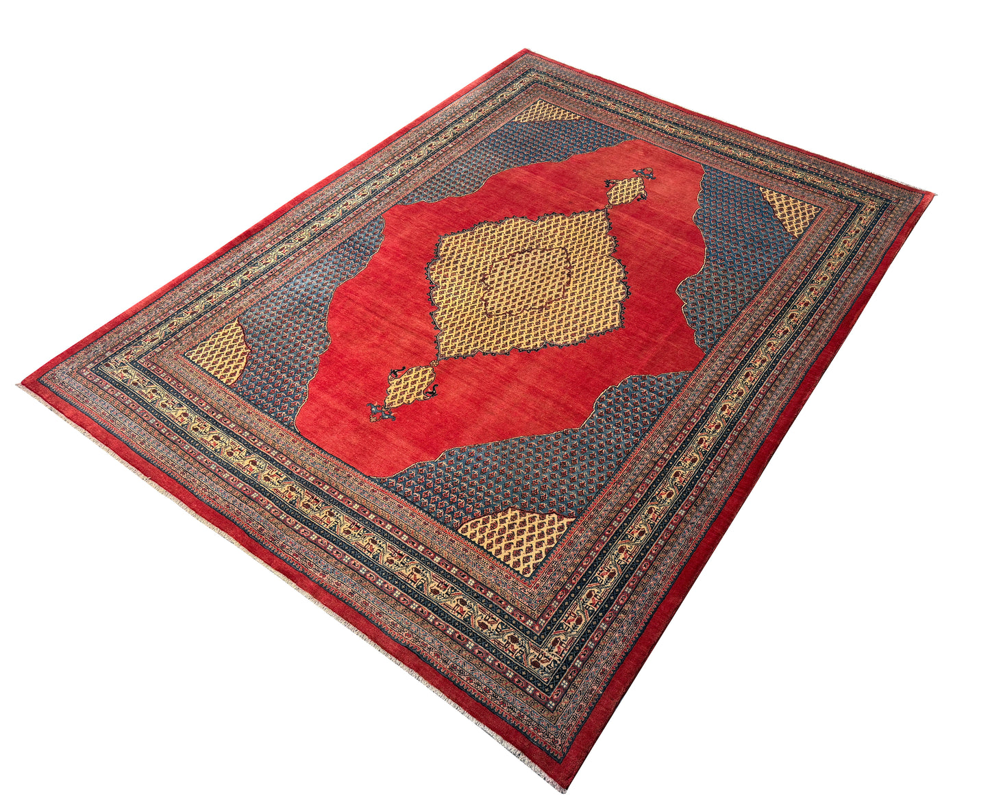 Sarouk Mir, circa 1970  375x285 cm | Rug# 4055