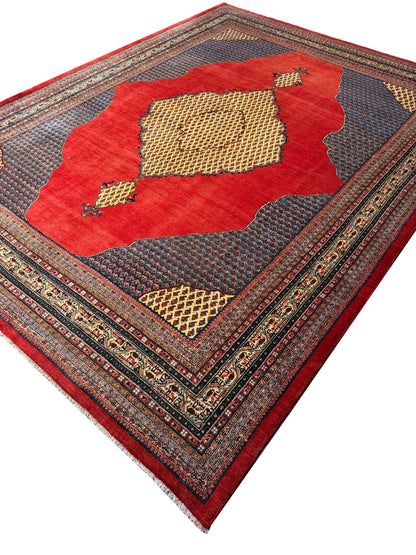 Sarouk Mir, circa 1970  375x285 cm | Rug# 4055