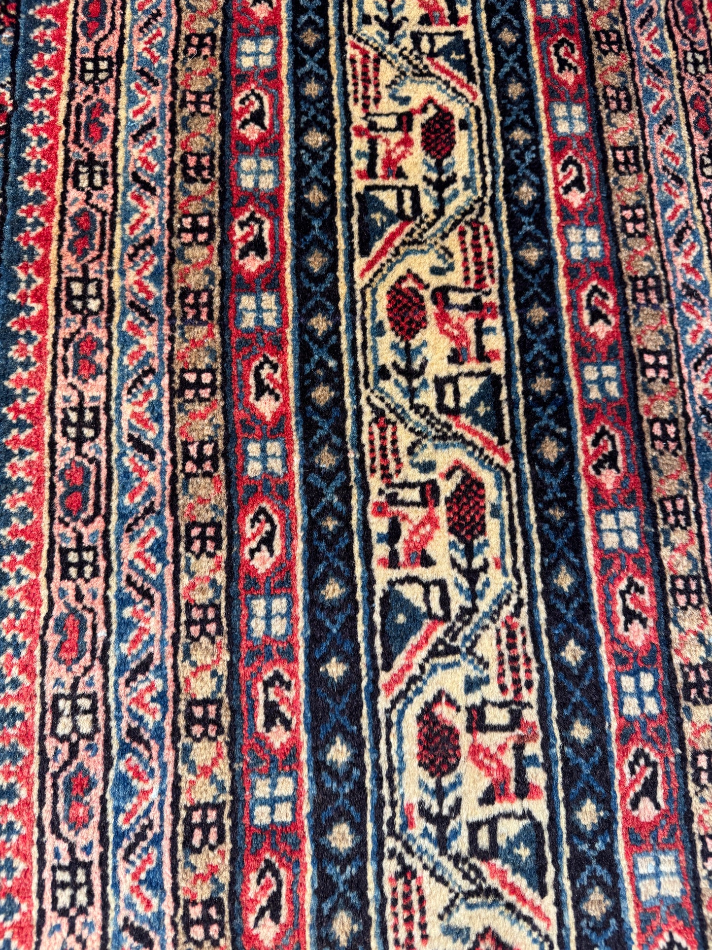 Sarouk Mir, circa 1970  375x285 cm | Rug# 4055
