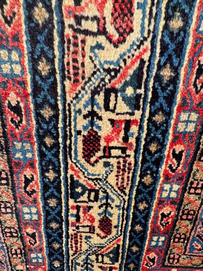 Sarouk Mir, circa 1970  375x285 cm | Rug# 4055