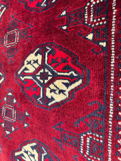 Yamut Turkaman, all wool construction  405x236 cm | Rug# 4056