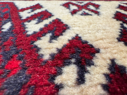 Yamut Turkaman, all wool construction  405x236 cm | Rug# 4056
