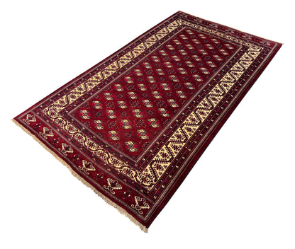 Yamut Turkaman, all wool construction  405x236 cm | Rug# 4056