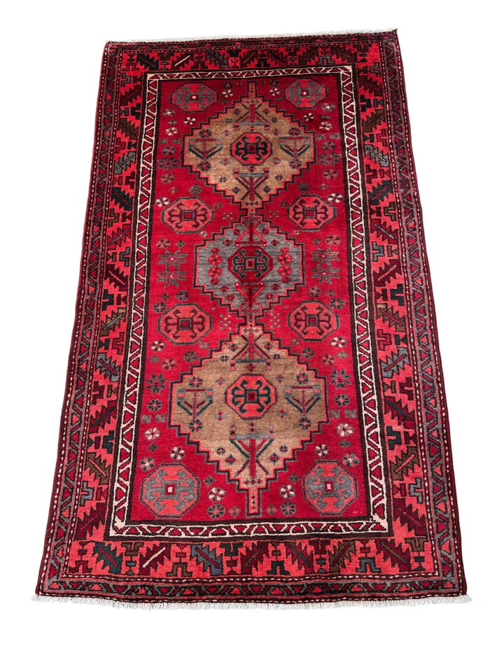 Kurdi weave Hamedan, Persia 195x115 cm | Rug# 4087