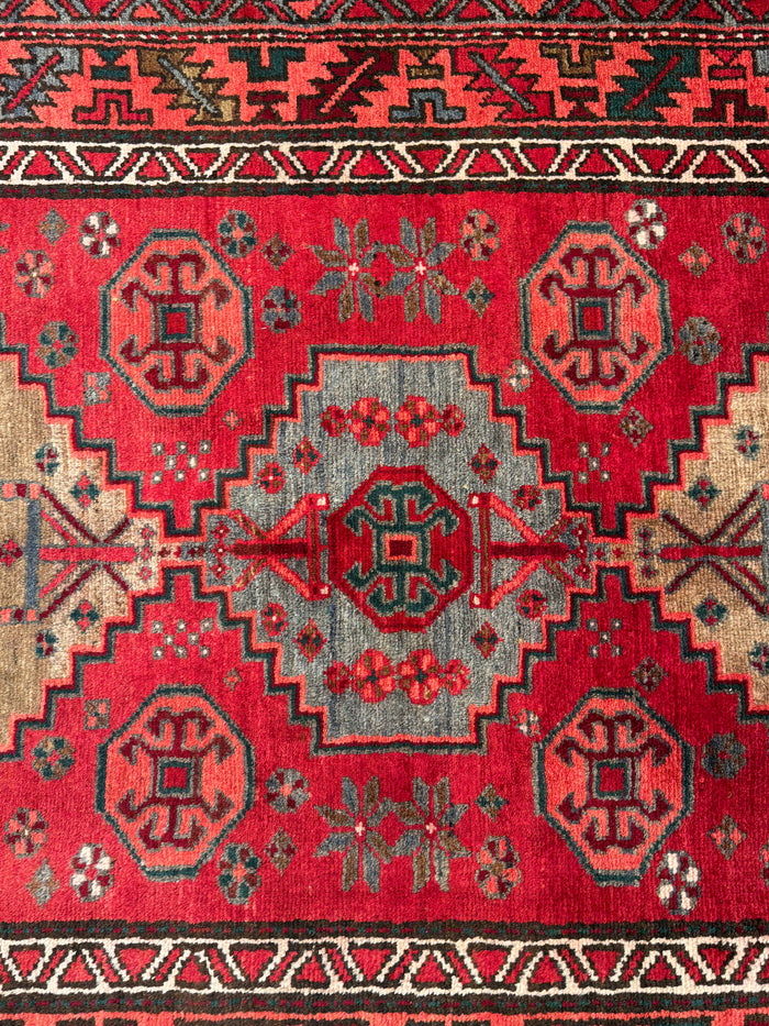 Kurdi weave Hamedan, Persia 195x115 cm | Rug# 4087