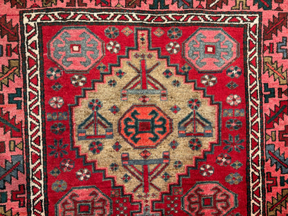 Khamseh-Hamedan, Persia 195x108 cm | Rug# 4089