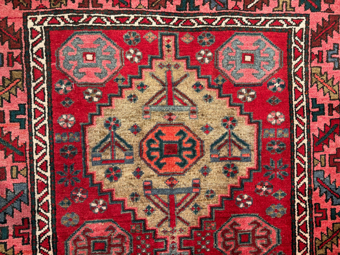 Khamseh-Hamedan, Persia 195x108 cm | Rug# 4089