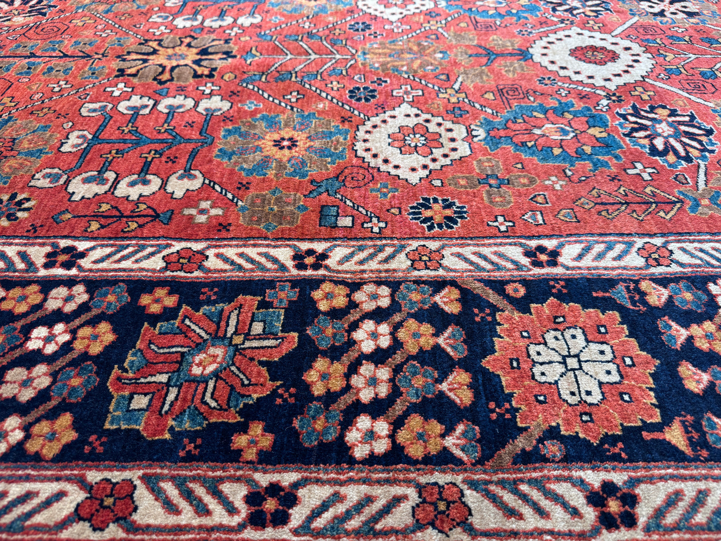 Persian Antique Bijar 254x146cm | Rug# 420
