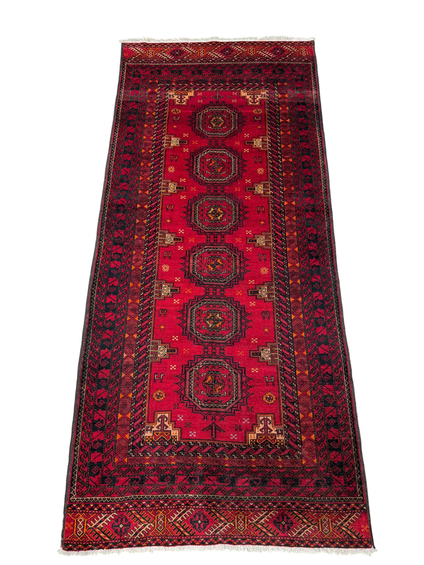 Vintage Balouch, Persia, 283x125cm | Rug# 4235