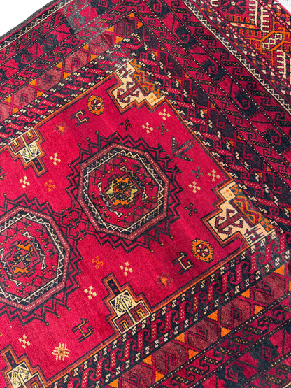 Vintage Balouch, Persia, 283x125cm | Rug# 4235