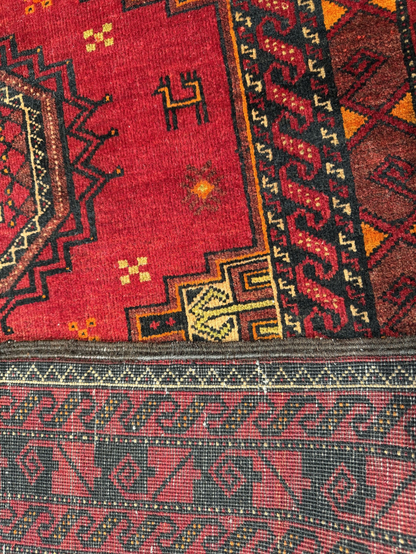 Vintage Balouch, Persia, 283x125cm | Rug# 4235