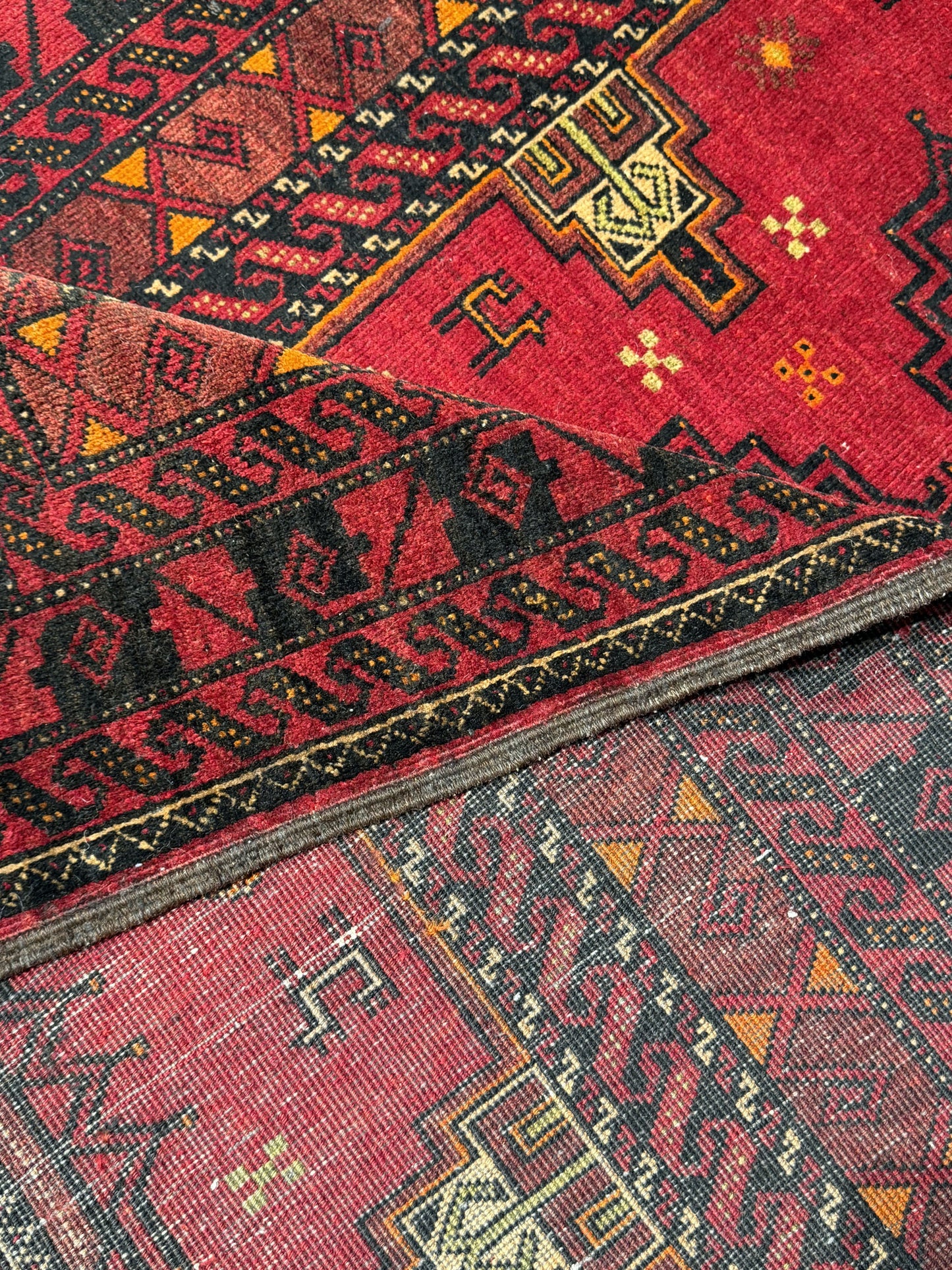 Vintage Balouch, Persia, 283x125cm | Rug# 4235