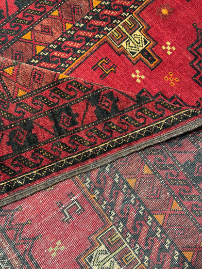 Vintage Balouch, Persia, 283x125cm | Rug# 4235