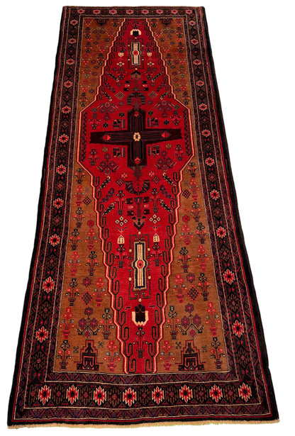 Nomadic Balouch, circa 1940, Persia, 310x125cm | Rug# 4242