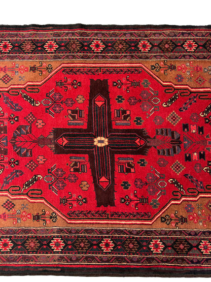 Nomadic Balouch, circa 1940, Persia, 310x125cm | Rug# 4242