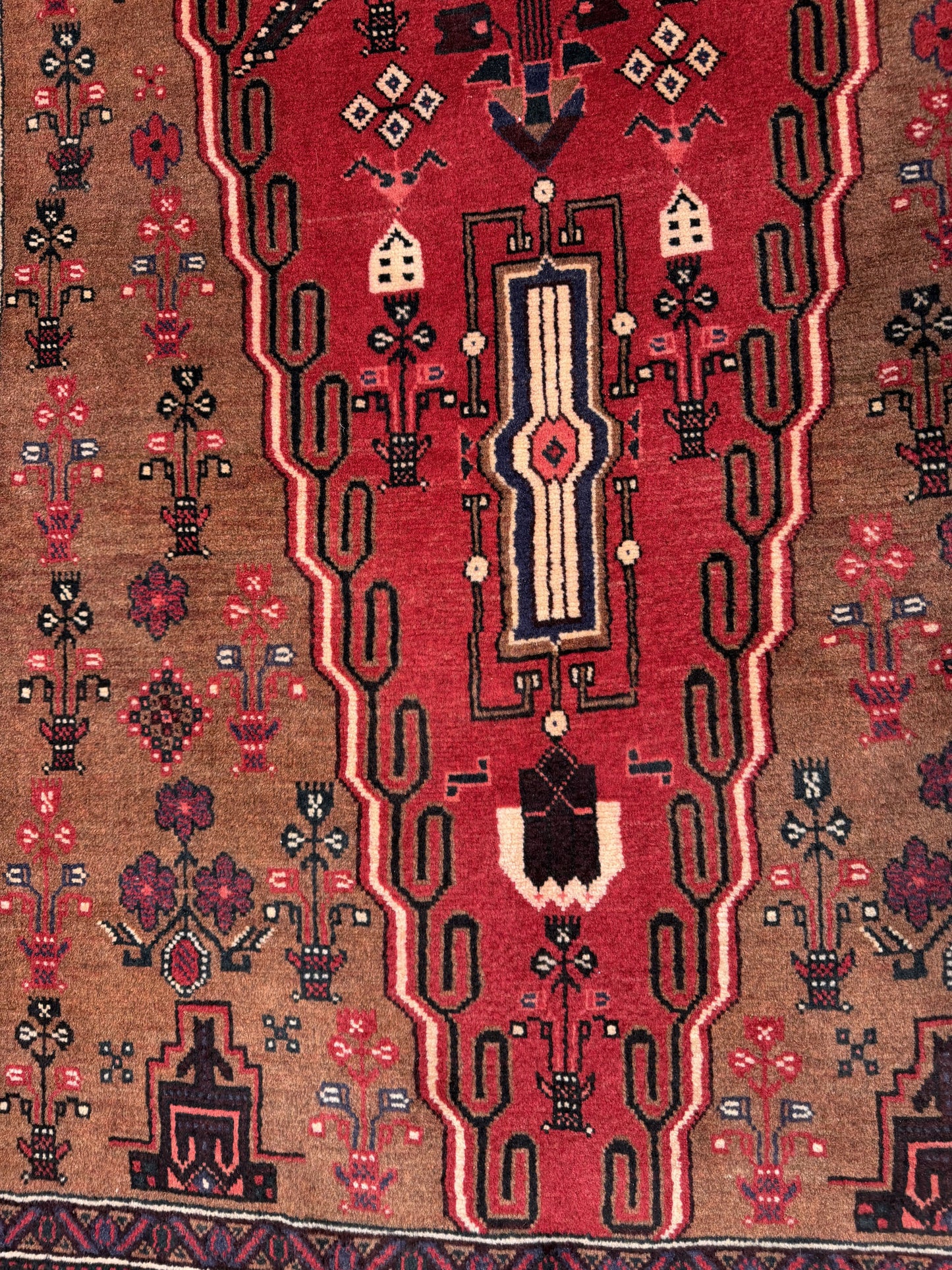 Nomadic Balouch, circa 1940, Persia, 310x125cm | Rug# 4242