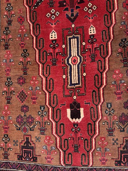 Nomadic Balouch, circa 1940, Persia, 310x125cm | Rug# 4242