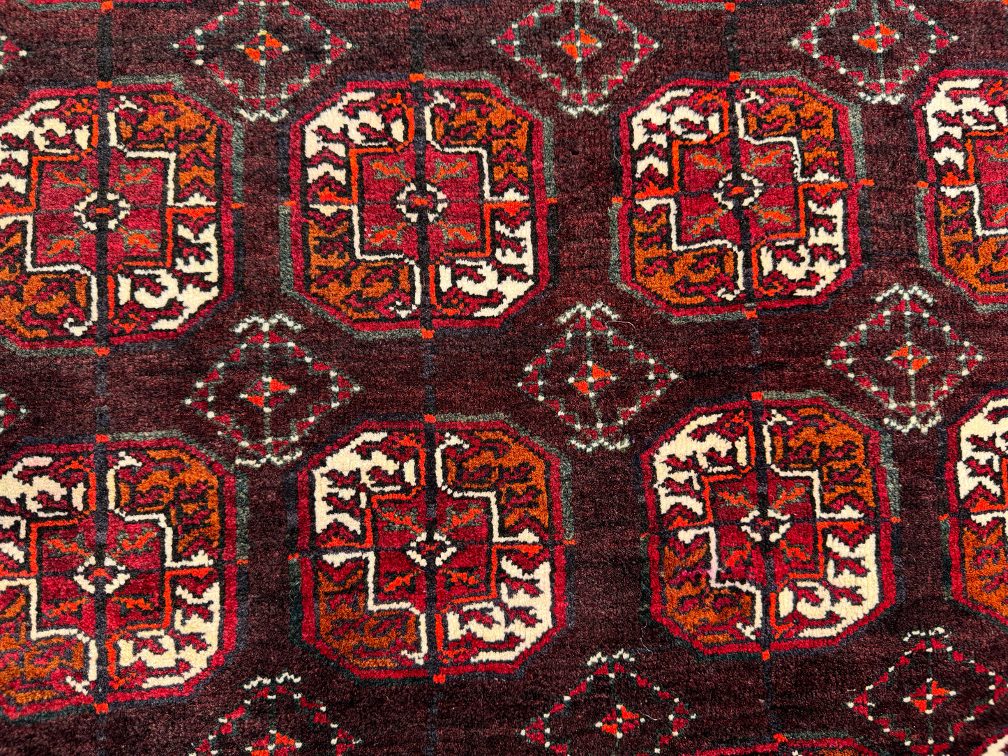 Vintage Kurdi Balouch, NE Persia 327x122 cm | Rug# 4246