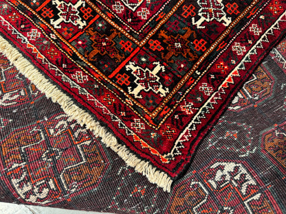 Vintage Kurdi Balouch, NE Persia 327x122 cm | Rug# 4246