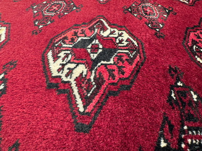 Persian Yamut clan Turkaman 397x236 cm | Rug# 4355