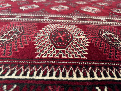 Persian Yamut clan Turkaman 397x236 cm | Rug# 4355