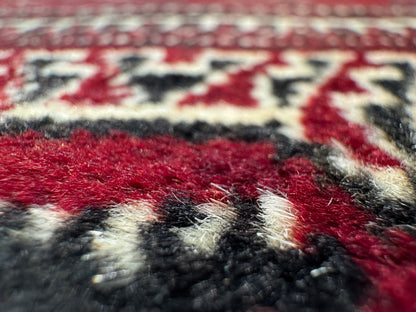 Persian Yamut clan Turkaman 397x236 cm | Rug# 4355