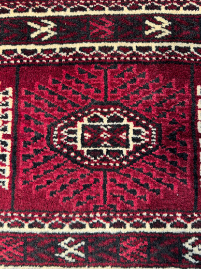 Persian Yamut clan Turkaman 397x236 cm | Rug# 4355