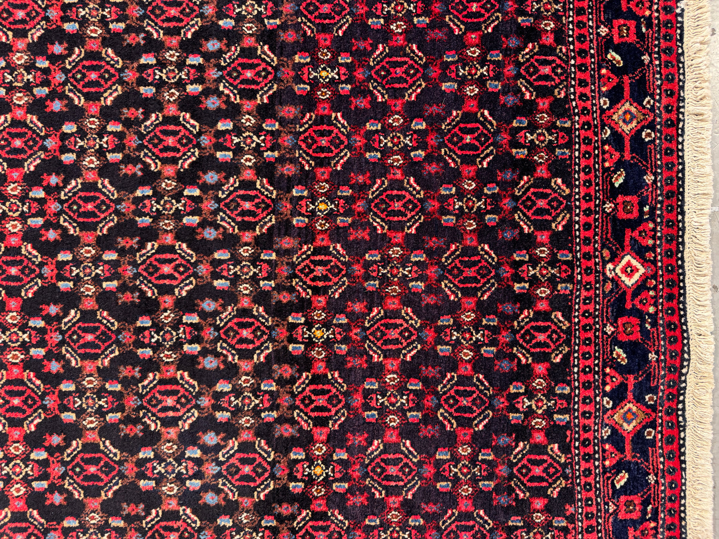 Rare Takpood Senneh, Persia 230x132cm | Rug# 4461
