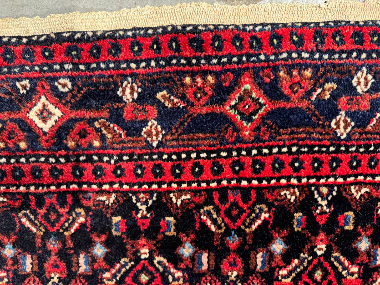 Rare Takpood Senneh, Persia 230x132cm | Rug# 4461