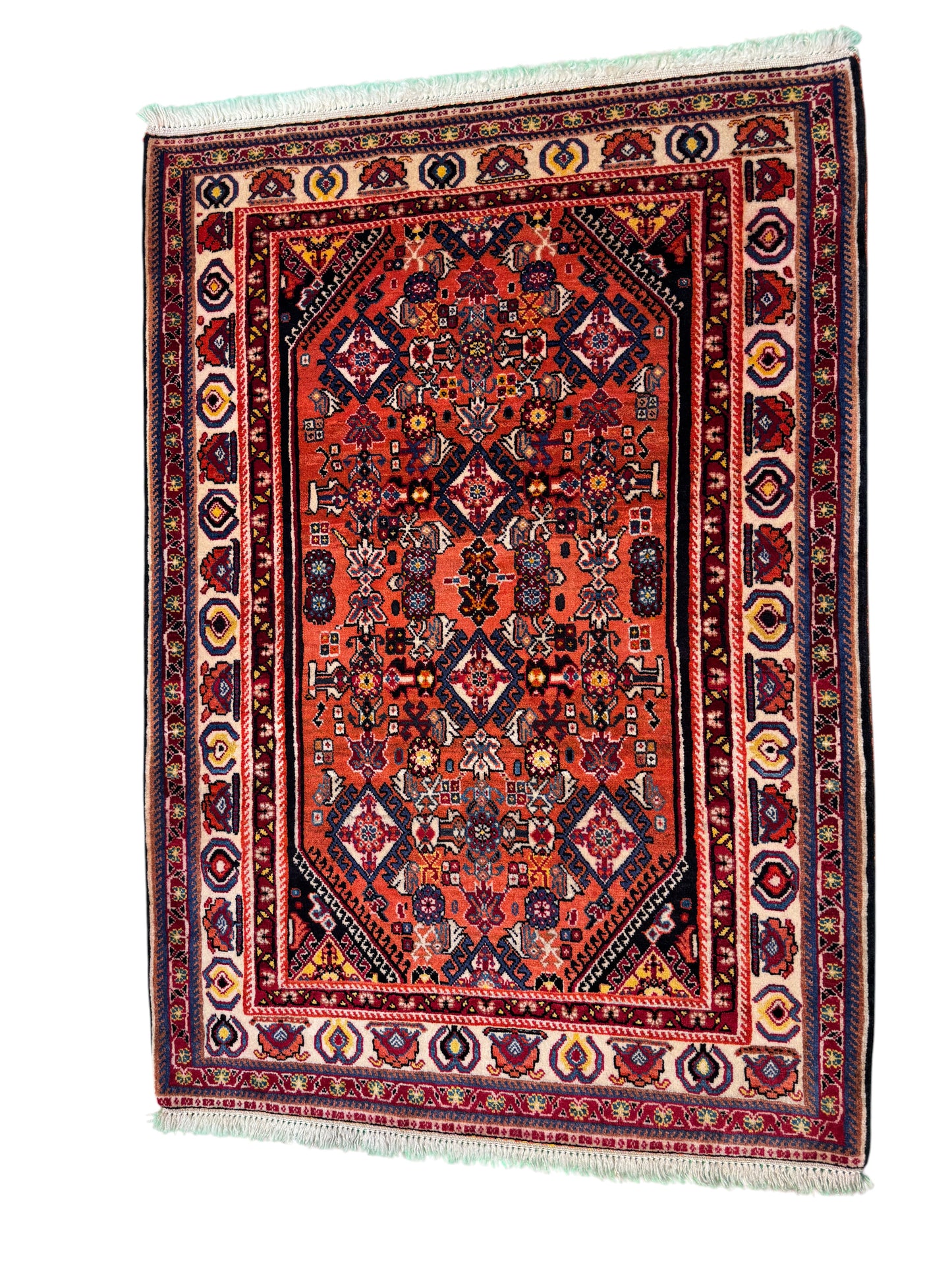 Very fine Kashkuli-Qashqsi, Persia 148x 103 cm | Rug# 4561