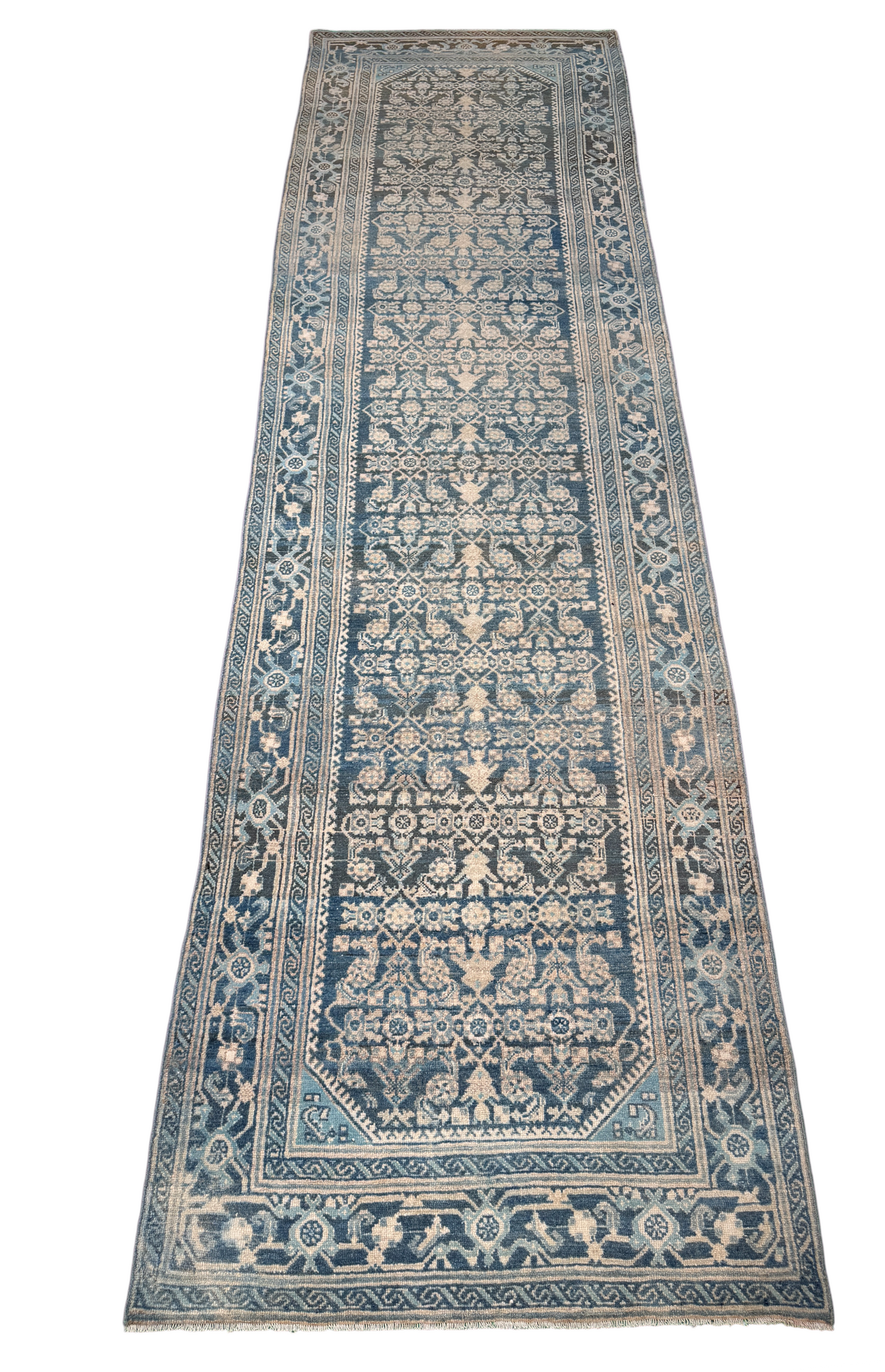 Vintage Kurdi Malayer 397x106cm | Rug# 49633
