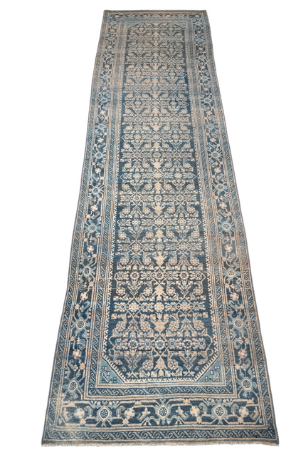 Vintage Kurdi Malayer 397x106cm | Rug# 49633