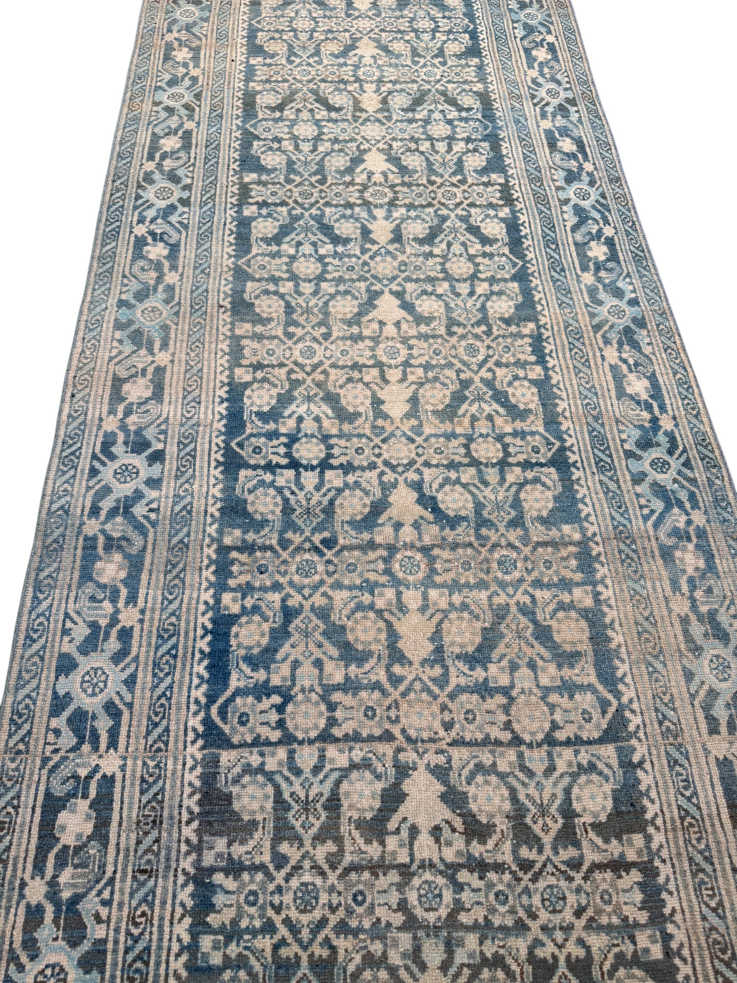 Vintage Kurdi Malayer 397x106cm | Rug# 49633