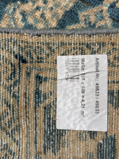 Vintage Kurdi Malayer 397x106cm | Rug# 49633