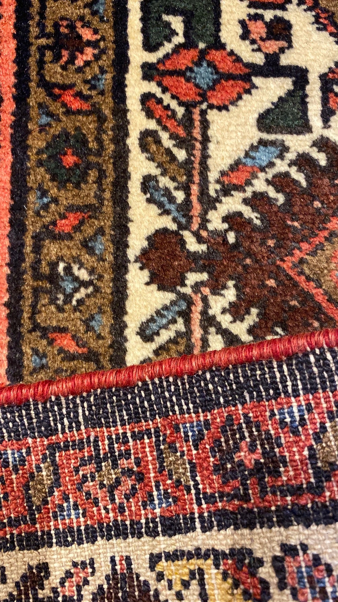 Superfine Persian Enjalass-Hamedan Rug 212x137 cm | Rug# 502