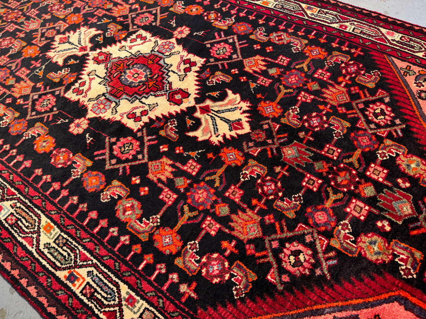 Vintage Malayer c.1950, Persia 225x130 cm | Rug# 5640