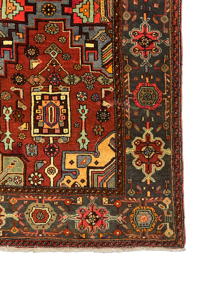 Persian Geometric Tribal Rug 220x145 cm | Rug# 5773