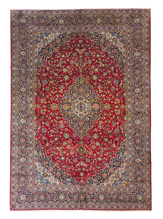 Superfine Persian Kashan (circa 1935) 410×300 cm | Rug# 5903