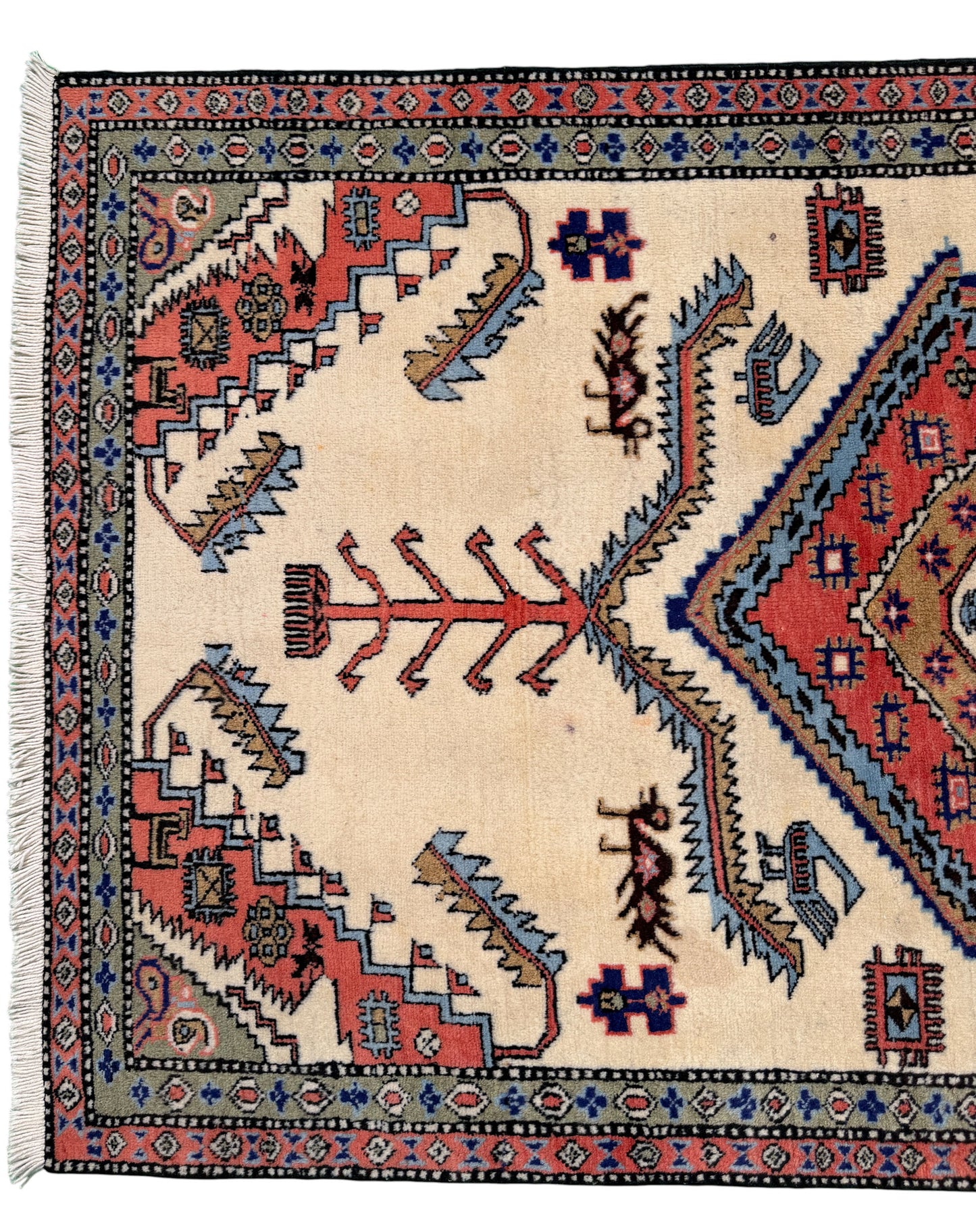 Vintage Ardebil, circa 1960, Persia,  306x97cm | Rug# 6001