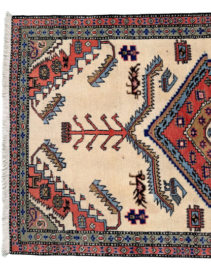 Vintage Ardebil, circa 1960, Persia,  306x97cm | Rug# 6001