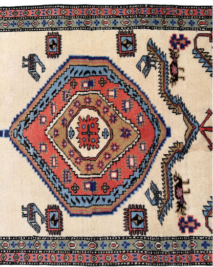 Vintage Ardebil, circa 1960, Persia,  306x97cm | Rug# 6001