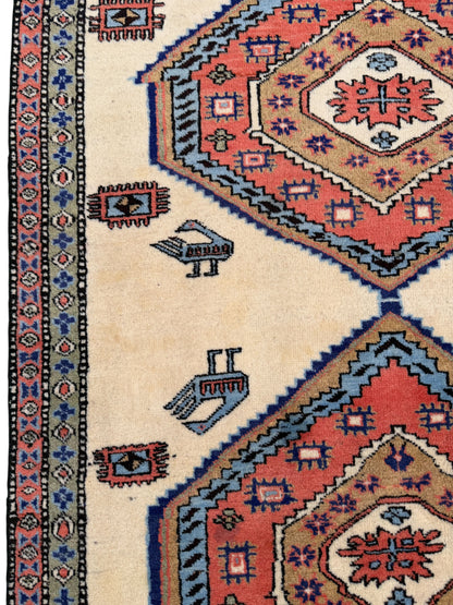 Vintage Ardebil, circa 1960, Persia,  306x97cm | Rug# 6001