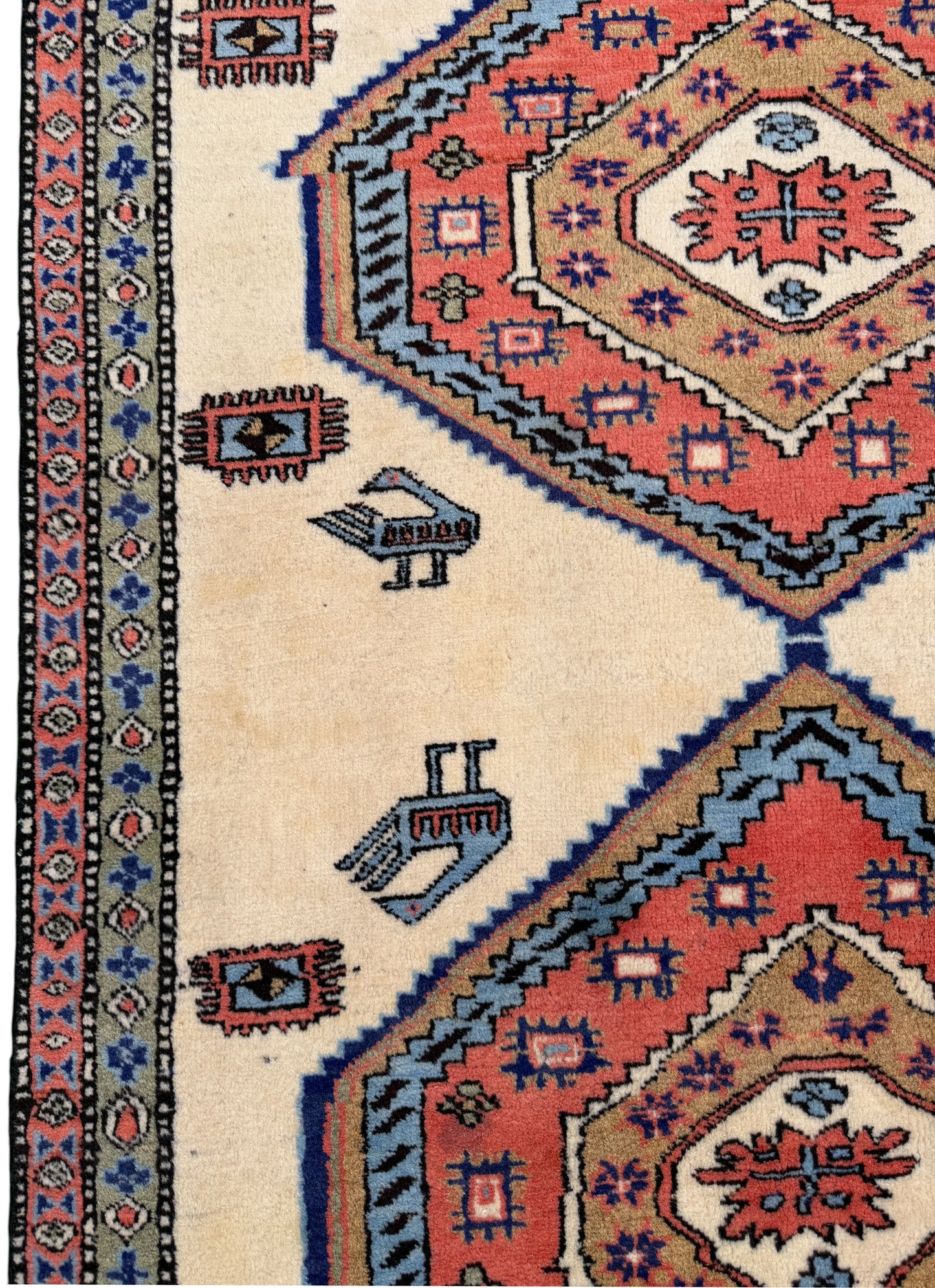 Vintage Ardebil, circa 1960, Persia,  306x97cm | Rug# 6001