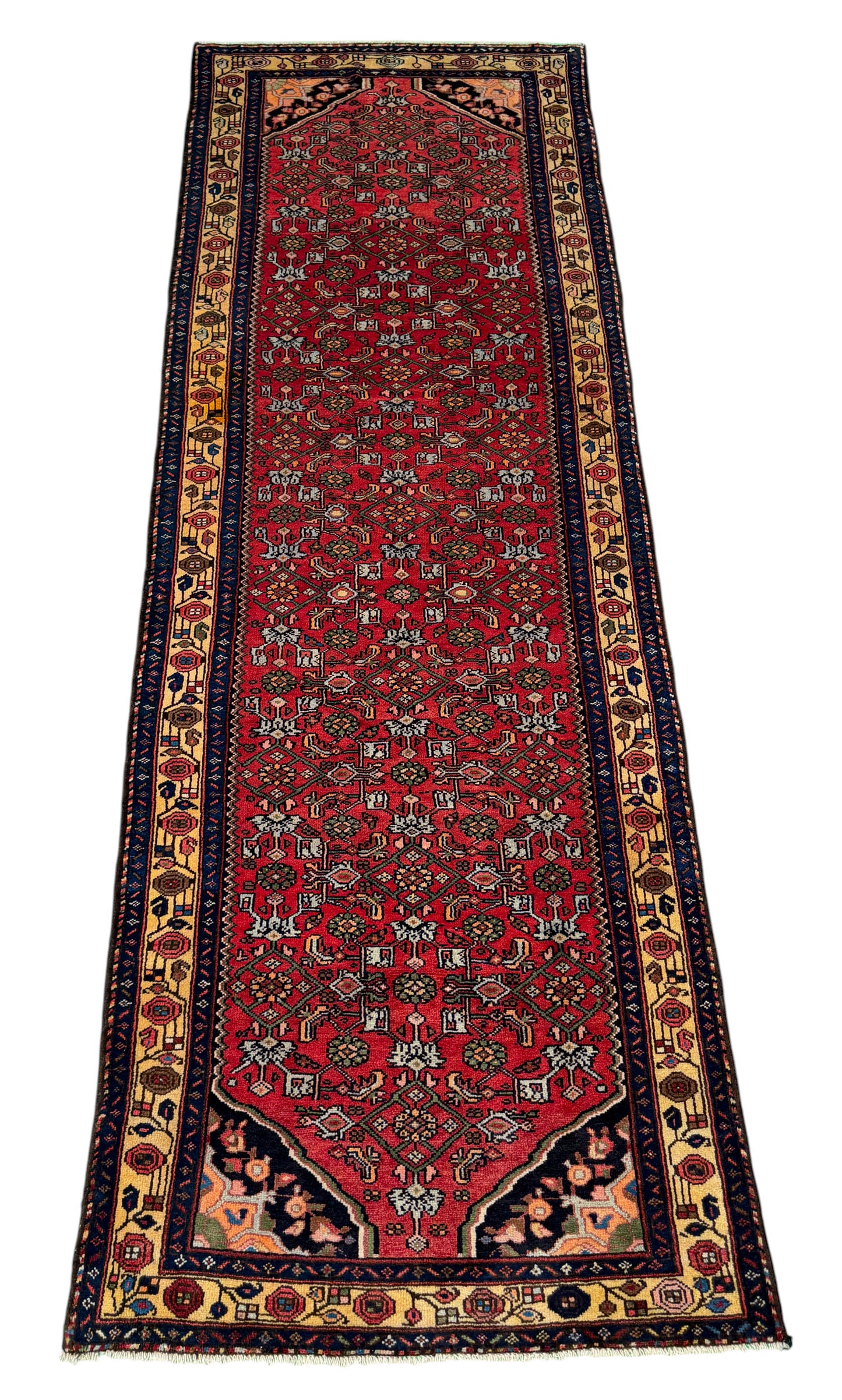 Persian Hosseinabad Runner 307x108cm | Rug# 6003