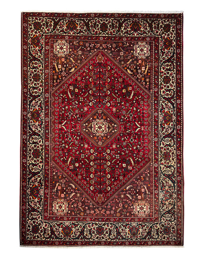 Collectable vintage mid century Abadeh, Persia 310x206cm | Rug# 6029