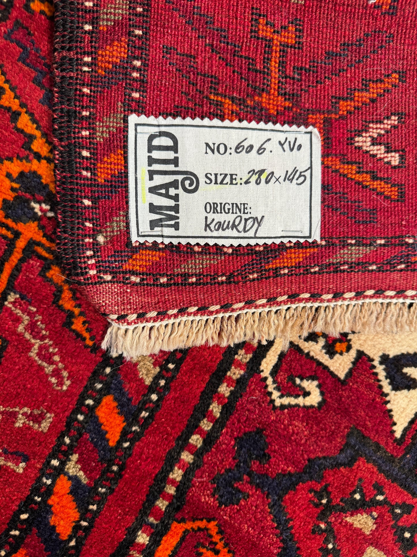 Nomadic Kurdi-Balouch 280x145cm | Rug# 606