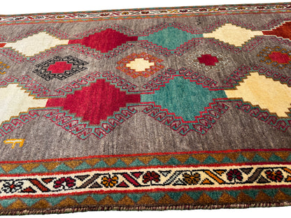 Nomadic Gabbeh, circa 1965, Persia 226x110cm | Rug# 6125