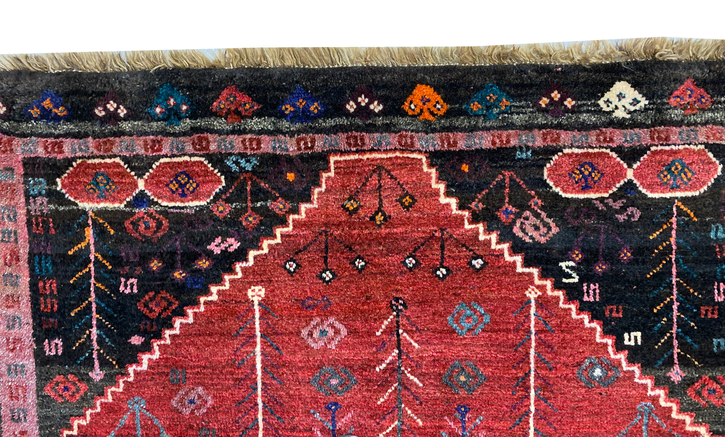 Vintage Qashqai Nomadic Gabbeh Rug 173x109cm | Rug#613