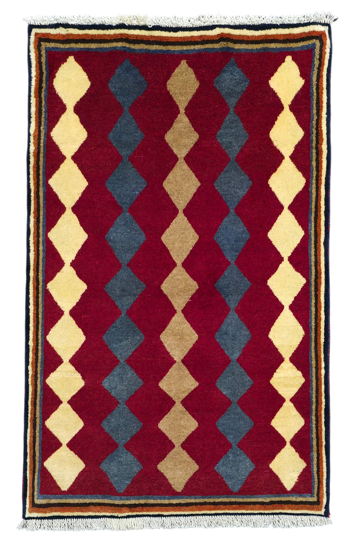 Vintage Persian Gabbeh  127x80cm  | Rug# 6141