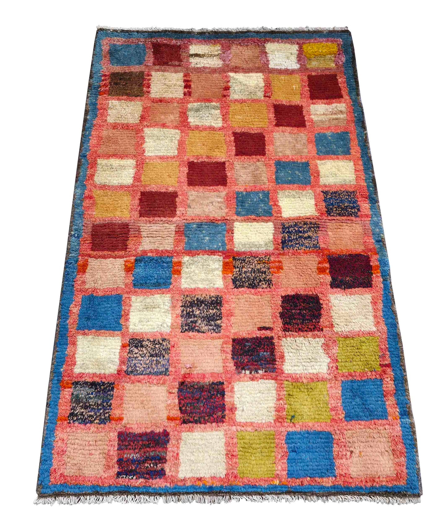 Hand knotted vintage Gabbeh rug 168×102 cm | Rug# 6175